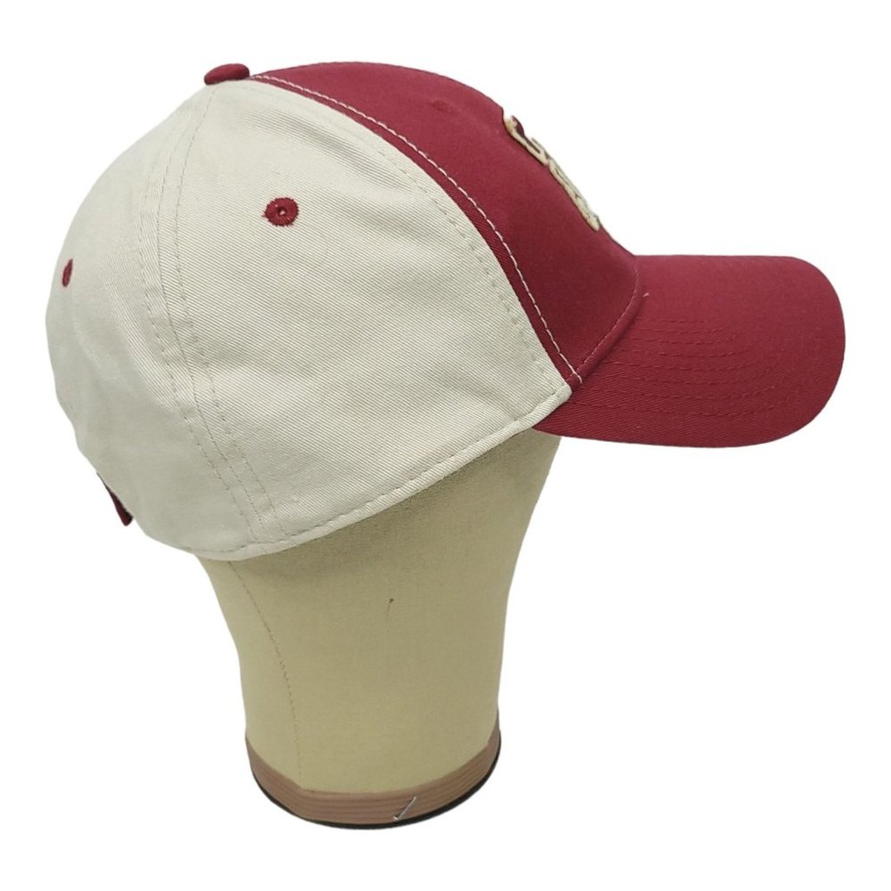 The Game Texas A&M Aggies Strapback Cap Trucker Baseball Hat Maroon White - Picture 7 of 12